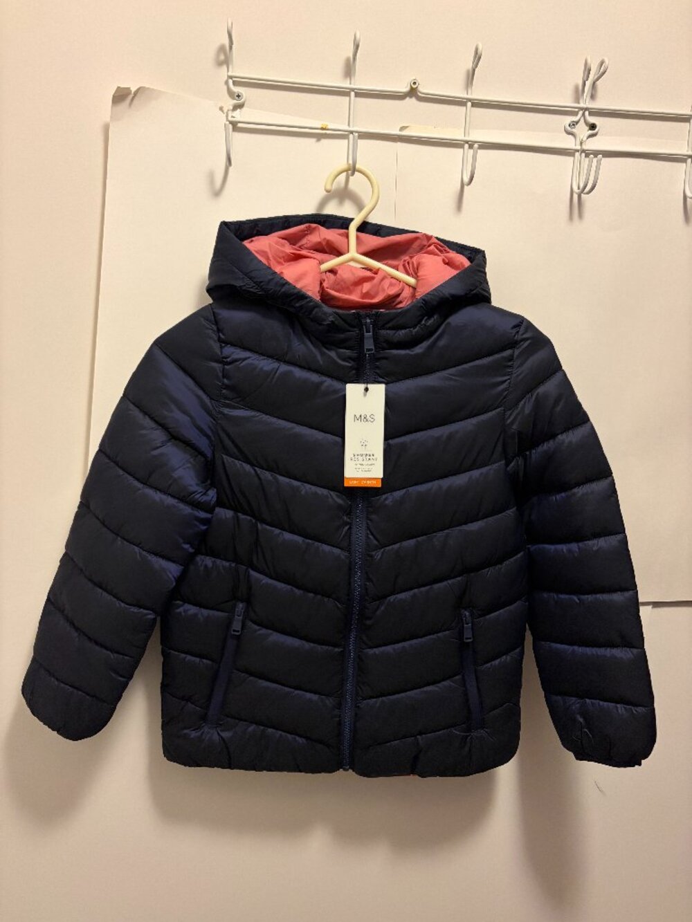 Marks and Spencer Kids Stormwear Lightweight Padded Coat - Brand New with Tags
